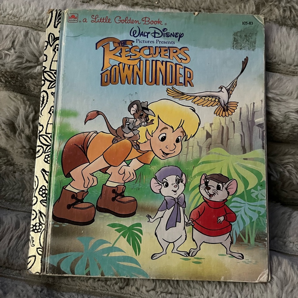 💙 Disney’s Rescuers Down Under A Little Golden Book